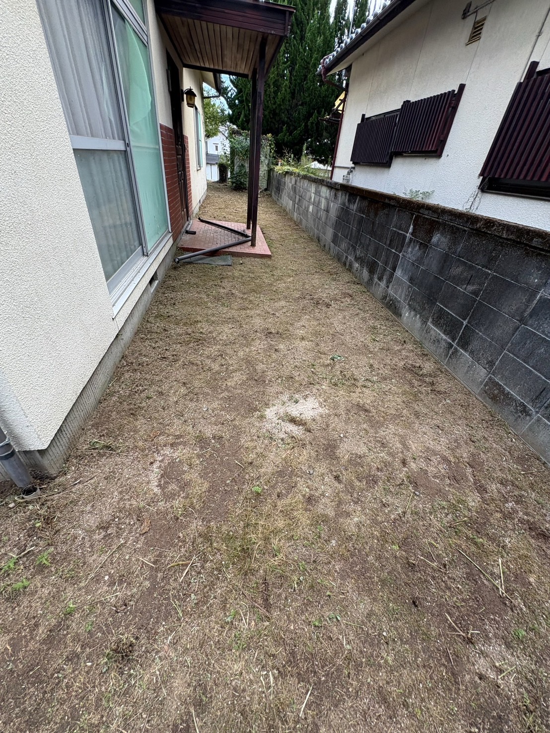 熊野町 通路の見通し改善